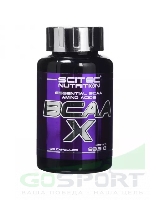 BCAA Scitec Nutrition BCAA-X 120 капсул BCAA Scitec Nutrition BCAA-X 120 капсул