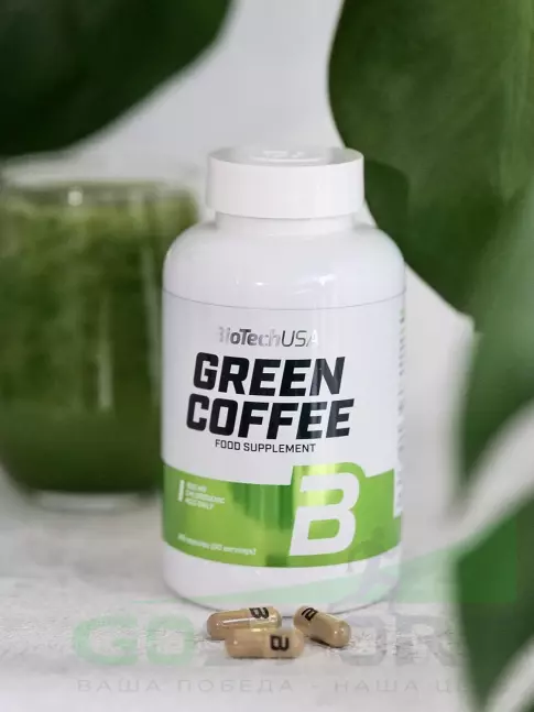 Кофеин BioTechUSA Green Coffee 1000 mg 120 капсул