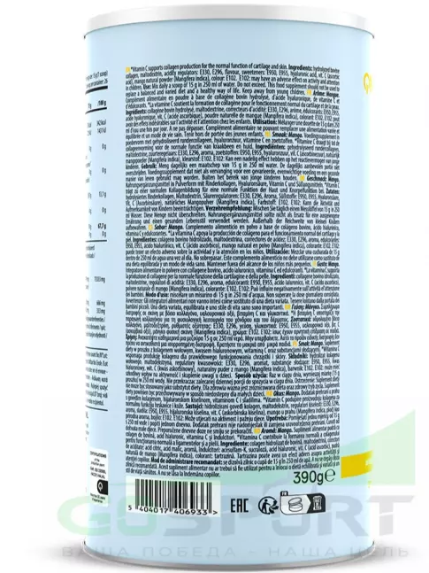 Коллаген гидролизованный QNT Life Collagen Care Zero 390 г, Манго Коллаген гидролизованный QNT Life Collagen Care Zero 390 г, Манго