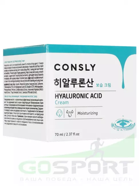 Кремы, гели для лица CONSLY Hyaluronic Acid Moisturizing Cream 70 мл Кремы, гели для лица CONSLY Hyaluronic Acid Moisturizing Cream 70 мл