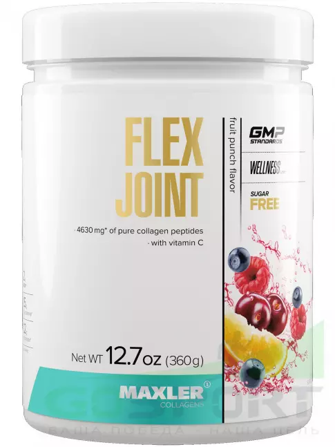 Комплекс хондропротекторов MAXLER Flex Joint 360 г, Фруктовый пунш Комплекс хондропротекторов MAXLER Flex Joint 360 г, Фруктовый пунш
