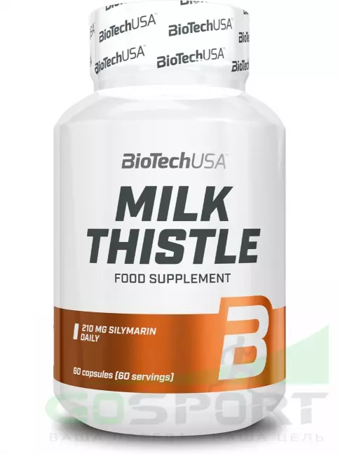 Экстракты BioTechUSA Milk Thistle 262 mg 60 капсул