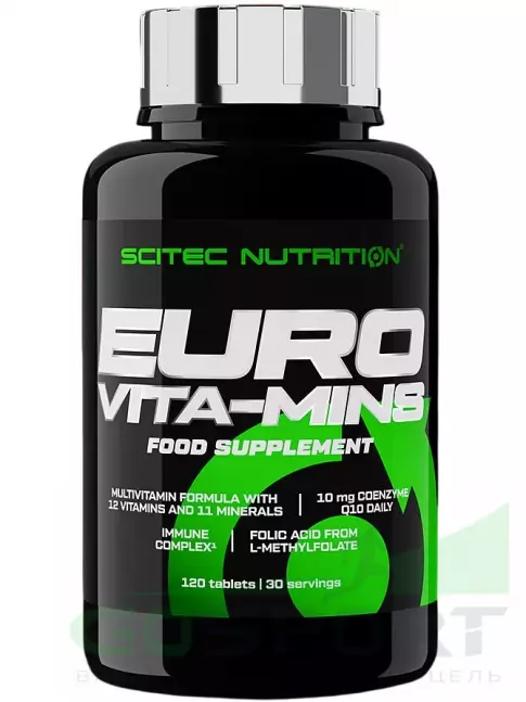 Витаминный комплекс Scitec Nutrition Euro Vita-Mins 120 таблеток