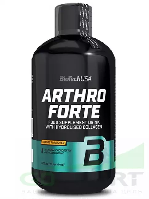 Комплекс хондропротекторов BioTechUSA Arthro Forte 500 мл, Апельсин Комплекс хондропротекторов BioTechUSA Arthro Forte 500 мл, Апельсин