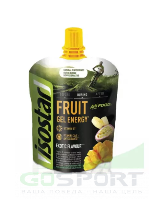 Энергетический гель питьевой Isostar Actifood 1 саше, Экзотик