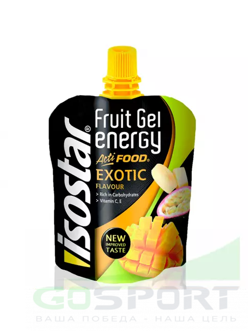 Энергетический гель питьевой Isostar Actifood 1 саше, Экзотик