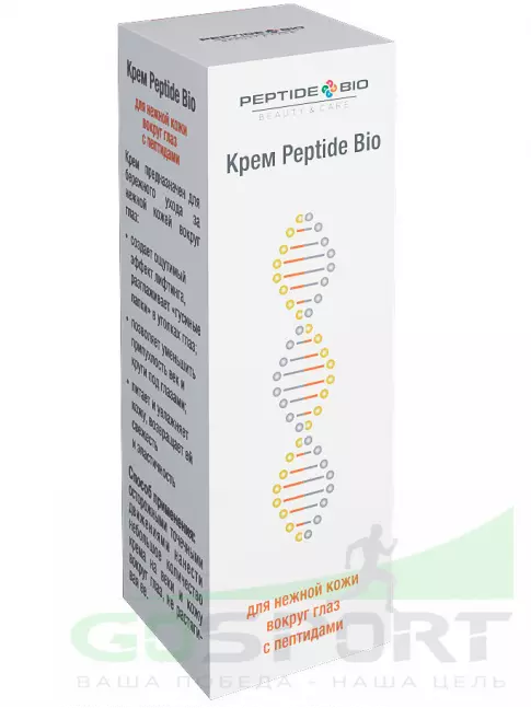 Для кожи вокруг глаз PeptideBio Крем для кожи вокруг глаз с пептидами 30 мл Для кожи вокруг глаз PeptideBio Крем для кожи вокруг глаз с пептидами 30 мл