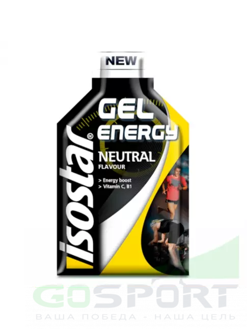 Энергетический гель питьевой Isostar Energy Gel no caffeine 1 саше, Нейтральный Энергетический гель питьевой Isostar Energy Gel no caffeine 1 саше, Нейтральный