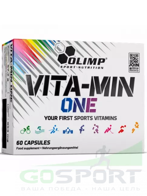 Витаминный комплекс OLIMP Vita-Min One 60 капсул Витаминный комплекс OLIMP Vita-Min One 60 капсул