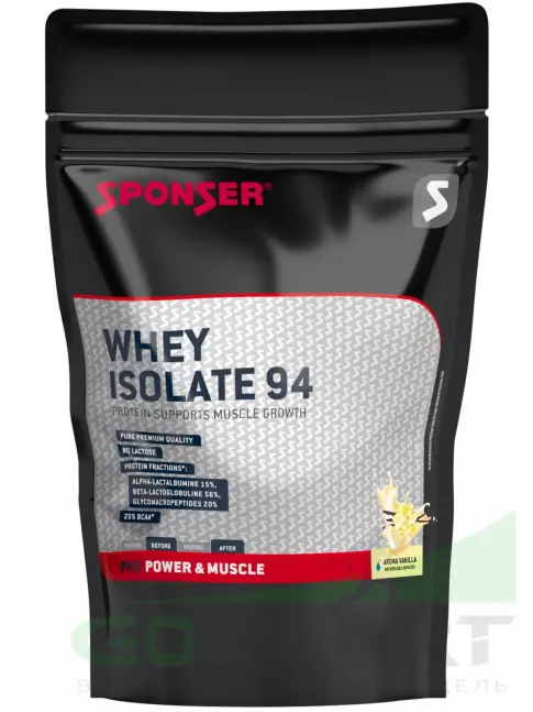 Изолят протеина SPONSER WHEY ISOLATE 94 CFM 1500 г, Ваниль Изолят протеина SPONSER WHEY ISOLATE 94 CFM 1500 г, Ваниль