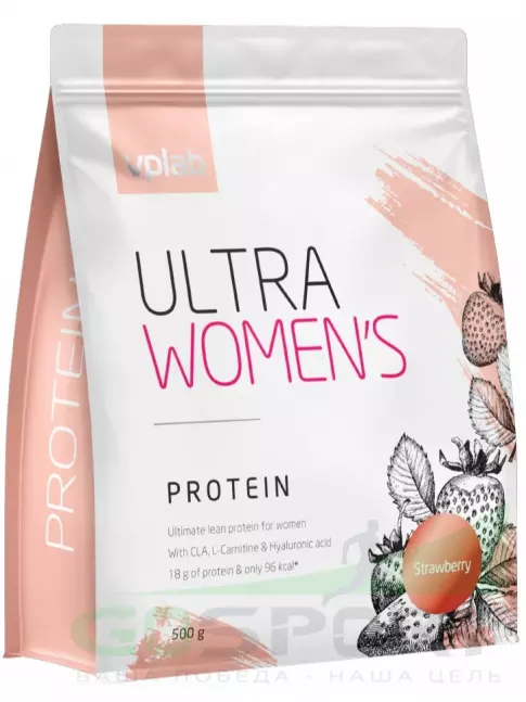 Сывороточный протеин VP Laboratory Ultra Women`s Protein 500 г, Клубника Сывороточный протеин VP Laboratory Ultra Women`s Protein 500 г, Клубника