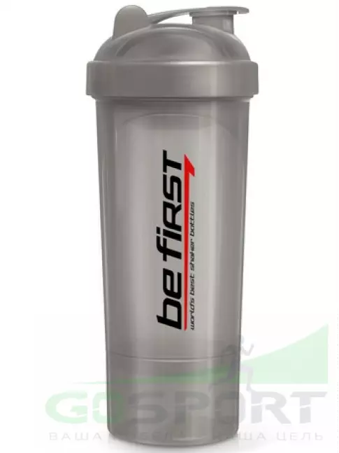 Шейкер 400 мл Be First Shaker Slim TS1349 350 мл 350 мл, Серый Шейкер 400 мл Be First Shaker Slim TS1349 350 мл 350 мл, Серый