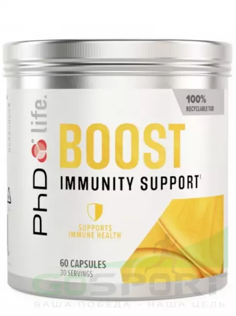 Для иммунитета PhD Nutrition LIFE BOOST caps 60 сапсул
