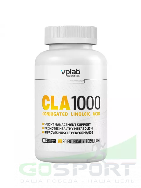 CLA, КЛА VP Laboratory CLA 1000 180 капс CLA, КЛА VP Laboratory CLA 1000 180 капс