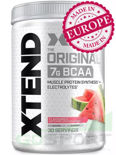 BCAA Xtend Original (EU) 423 г, Арбуз BCAA Xtend Original (EU) 423 г, Арбуз