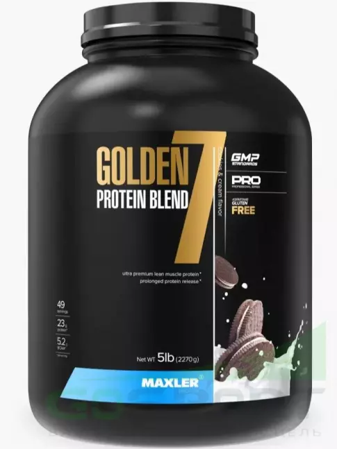 Комплексный протеин MAXLER Golden 7 Protein Blend 2270 г, Печенье с кремом Комплексный протеин MAXLER Golden 7 Protein Blend 2270 г, Печенье с кремом