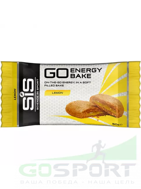 Энергетический батончик SCIENCE IN SPORT (SiS) GO Energy Bake 12 х 50 г, Лимон Энергетический батончик SCIENCE IN SPORT (SiS) GO Energy Bake 12 х 50 г, Лимон