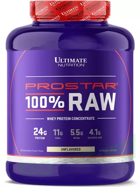 Сывороточный протеин Ultimate Nutrition PROSTAR 100% RAW 2000 г, Натуральный Сывороточный протеин Ultimate Nutrition PROSTAR 100% RAW 2000 г, Натуральный