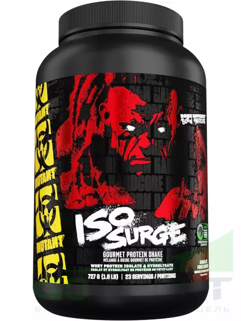 Изолят протеина Mutant Iso Surge 727 г, Шоколадный Брауни Изолят протеина Mutant Iso Surge 727 г, Шоколадный Брауни