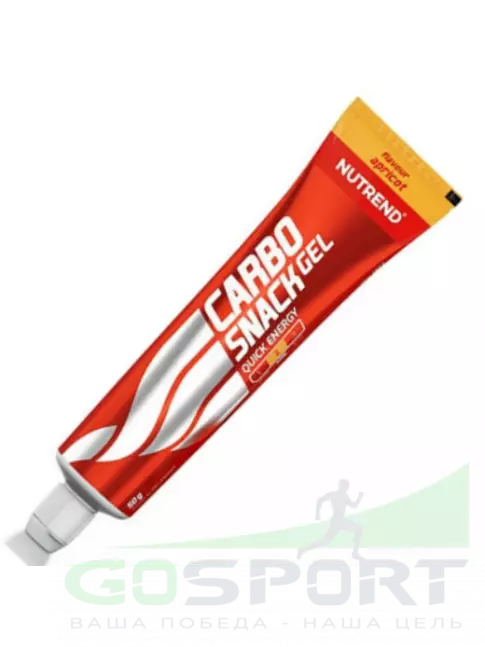 Гель питьевой NUTREND 12x50 Carbosnack туба 12 шт x 50 г, Абрикос Гель питьевой NUTREND 12x50 Carbosnack туба 12 шт x 50 г, Абрикос