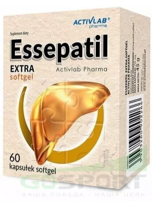 Лецитин ActivLab Essepatil EXTRA 60 капсул Лецитин ActivLab Essepatil EXTRA 60 капсул