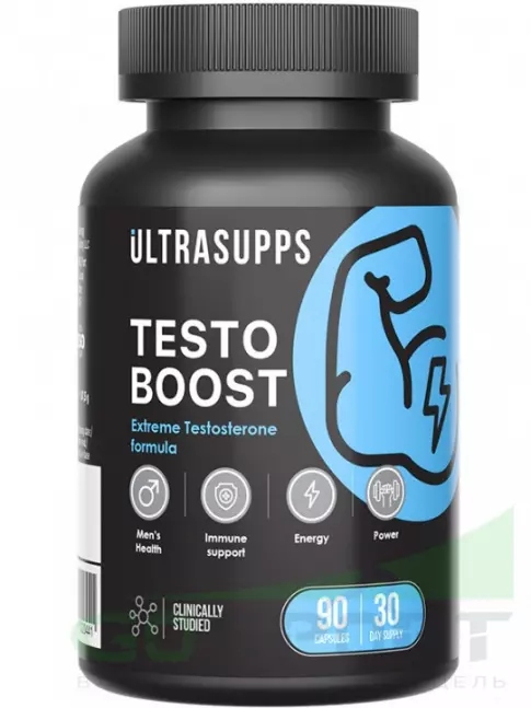 Тестобустеры UltraSupps Testoboost 90 капсул