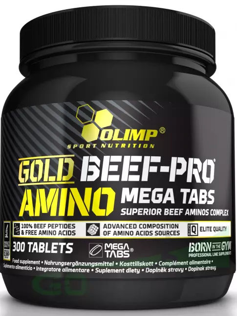 Аминокислоты OLIMP GOLD BEEF-PRO AMINO 300 таблеток Аминокислоты OLIMP GOLD BEEF-PRO AMINO 300 таблеток