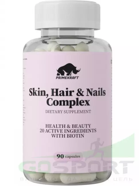 Витаминный комплекс PRIMEKRAFT Skin, Нair & Nails Complex 90 капсул Витаминный комплекс PRIMEKRAFT Skin, Нair & Nails Complex 90 капсул