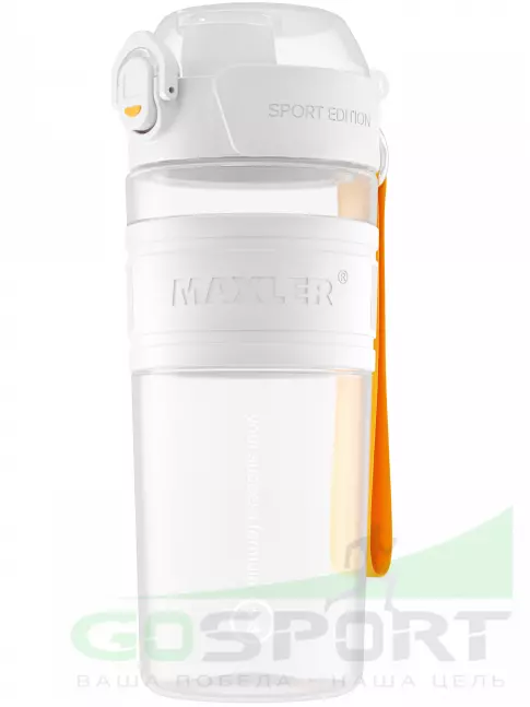 Шейкер 700 мл MAXLER Shaker Bottle Sport Edition 750 мл, Белый Шейкер 700 мл MAXLER Shaker Bottle Sport Edition 750 мл, Белый