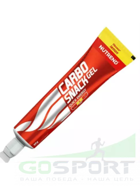 Гель питьевой NUTREND Carbosnack туба 50 г, Лимон Гель питьевой NUTREND Carbosnack туба 50 г, Лимон