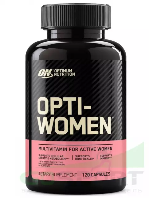 Витамины для женщин Optimum Nutrition OPTI-WOMEN 120 капсул Витамины для женщин Optimum Nutrition OPTI-WOMEN 120 капсул