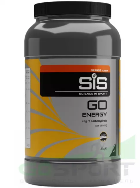 Углеводная загрузка SCIENCE IN SPORT (SiS) GO Energy Powder 1600 г, Апельсин Углеводная загрузка SCIENCE IN SPORT (SiS) GO Energy Powder 1600 г, Апельсин