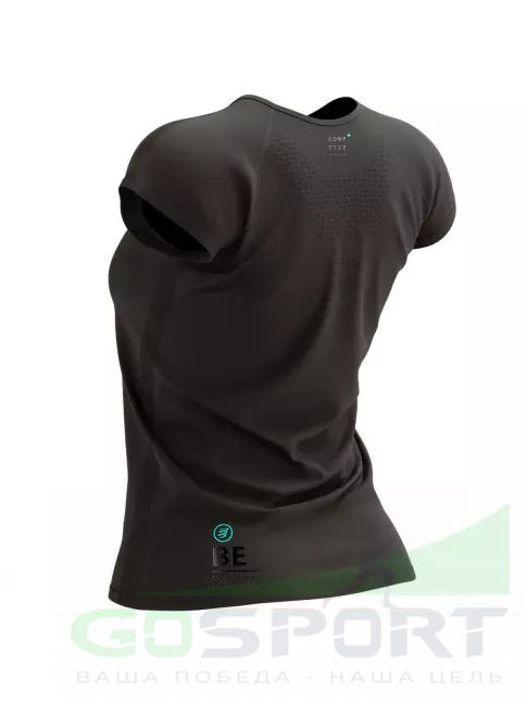 Футболка Compressport Футболка Женская Tshirt - Black Edition 2021 L Футболка Compressport Футболка Женская Tshirt - Black Edition 2021 L