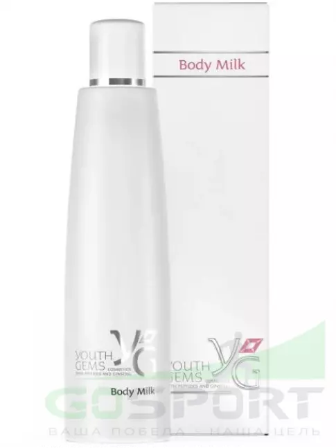 Гели для тела PEPTIDES YOUTH GEMS Молочко для тела 200 мл Гели для тела PEPTIDES YOUTH GEMS Молочко для тела 200 мл