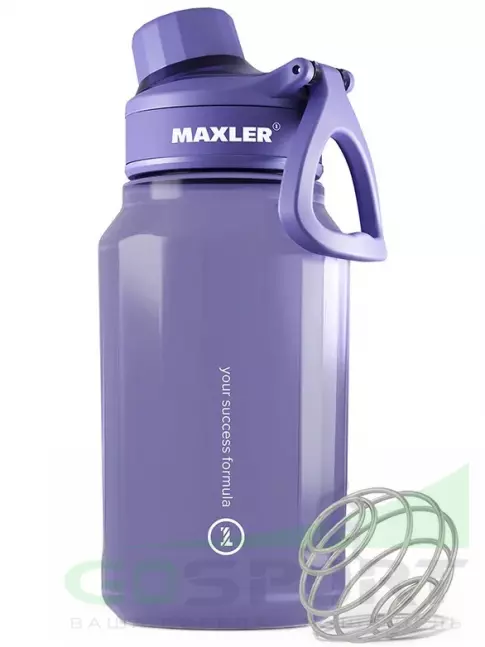 Шейкер 700 мл MAXLER Water Bottle Shake&Mix 750 мл, Фиолетовый Шейкер 700 мл MAXLER Water Bottle Shake&Mix 750 мл, Фиолетовый