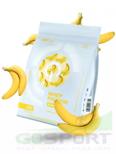 Комплексный протеин QNT Light Digest Whey Protein 500 г, Банан Комплексный протеин QNT Light Digest Whey Protein 500 г, Банан