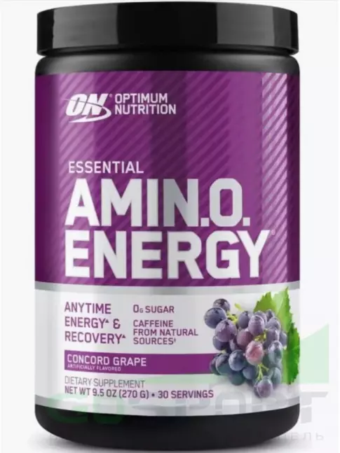 Аминокислоты Optimum Nutrition Essential Amino Energy 270 г, Красный Виноград Аминокислоты Optimum Nutrition Essential Amino Energy 270 г, Красный Виноград