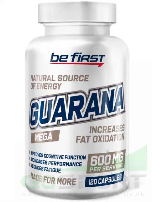 Гуарана Be First Guarana Mega 120 капсул Гуарана Be First Guarana Mega 120 капсул