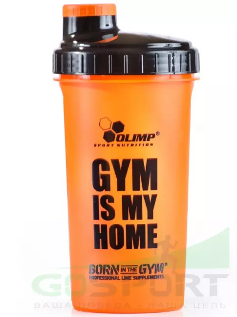 Шейкер 800 мл OLIMP Шейкер 700 мл GYM IS MY HOME 700 мл, Оранжевый Шейкер 800 мл OLIMP Шейкер 700 мл GYM IS MY HOME 700 мл, Оранжевый