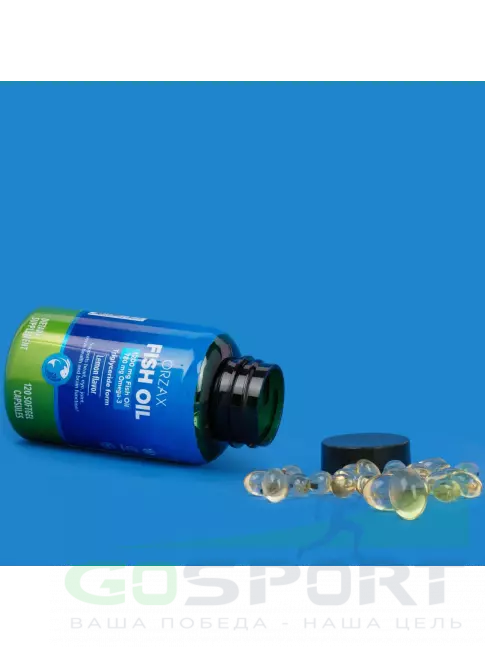Омега-3 Orzax Fish Oil 1200 mg 120 капсул Омега-3 Orzax Fish Oil 1200 mg 120 капсул