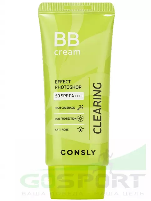 BB-кремы CONSLY BB крем PHOTOSHOP Tea tree + Witch hazel Clearing BB cream 50 мл BB-кремы CONSLY BB крем PHOTOSHOP Tea tree + Witch hazel Clearing BB cream 50 мл