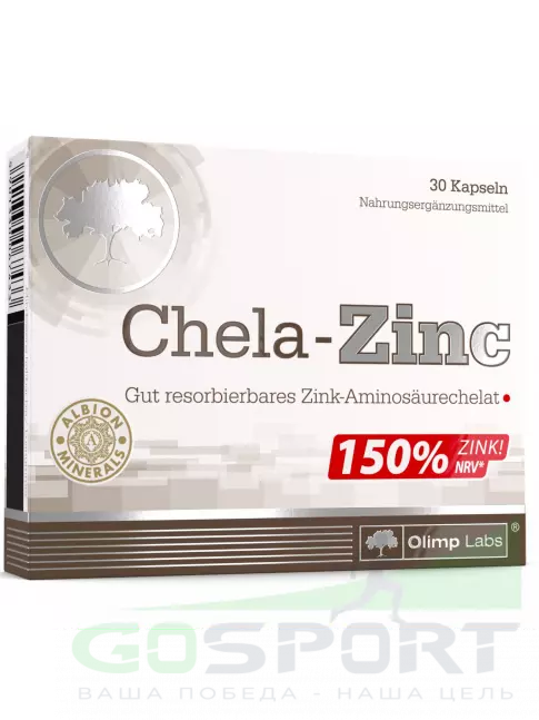Цинк OLIMP Chela-Zinc 30 капсул