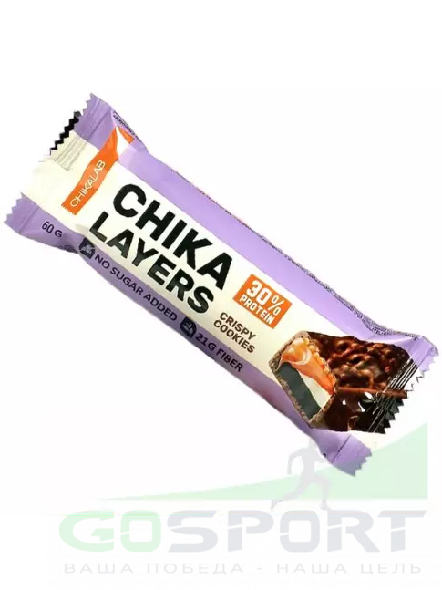 Протеиновый батончик Chikalab Chika Layers 6 x 60 г, Микс 2 Протеиновый батончик Chikalab Chika Layers 6 x 60 г, Микс 2