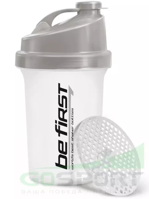Шейкер 600 мл Be First Shaker TS1255 500 мл, Серый Шейкер 600 мл Be First Shaker TS1255 500 мл, Серый