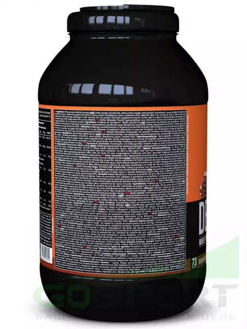 Комплексный протеин QNT DELICIOUS WHEY PROTEIN POWDER 2200 г, Бельгийский шоколад