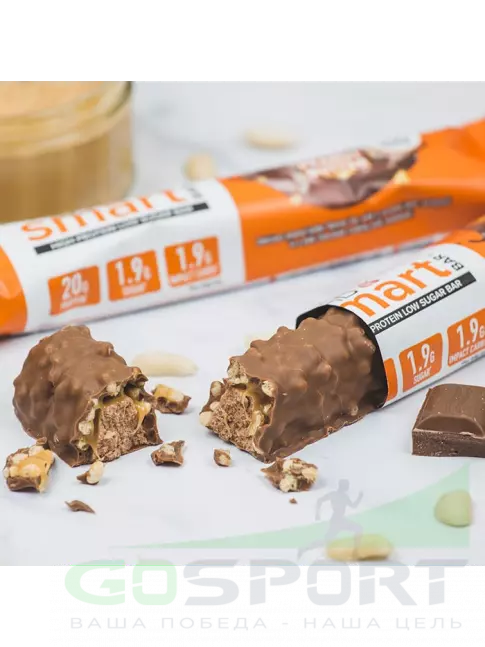 Протеиновый батончик PhD Nutrition Smart Bar 64 г, Шоколад с арахисовым маслом Протеиновый батончик PhD Nutrition Smart Bar 64 г, Шоколад с арахисовым маслом