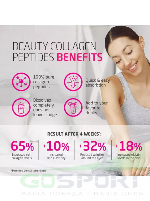 Коллаген гидролизованный VP Laboratory Beauty Collagen Peptides 150 гр Коллаген гидролизованный VP Laboratory Beauty Collagen Peptides 150 гр