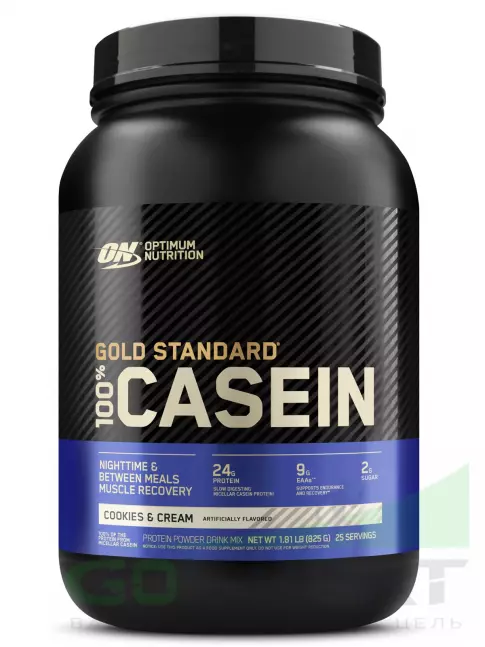 Казеиновый протеин Optimum Nutrition 100% Casein Gold Standard 825 г, Печенье с Кремом Казеиновый протеин Optimum Nutrition 100% Casein Gold Standard 825 г, Печенье с Кремом