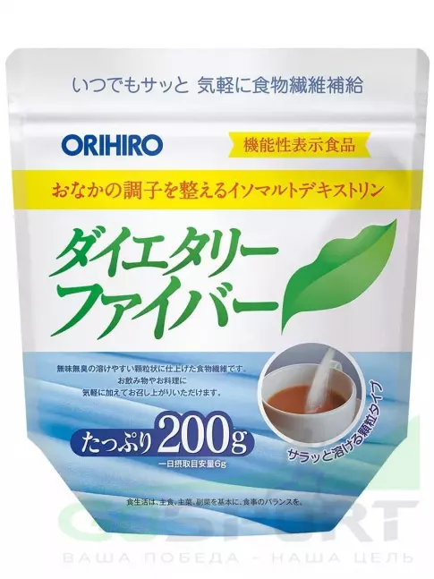 Энзимы Orihiro Пищевые волокна 200 г Энзимы Orihiro Пищевые волокна 200 г