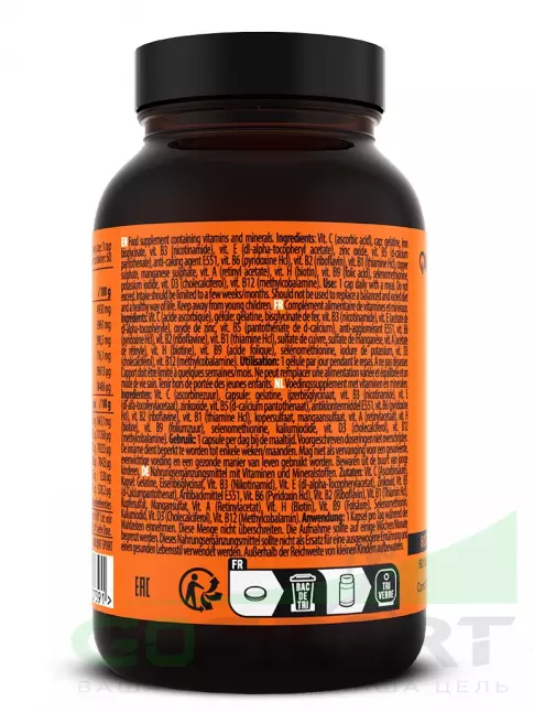 Витаминный комплекс QNT Daily Vitamins 60 капсул Витаминный комплекс QNT Daily Vitamins 60 капсул